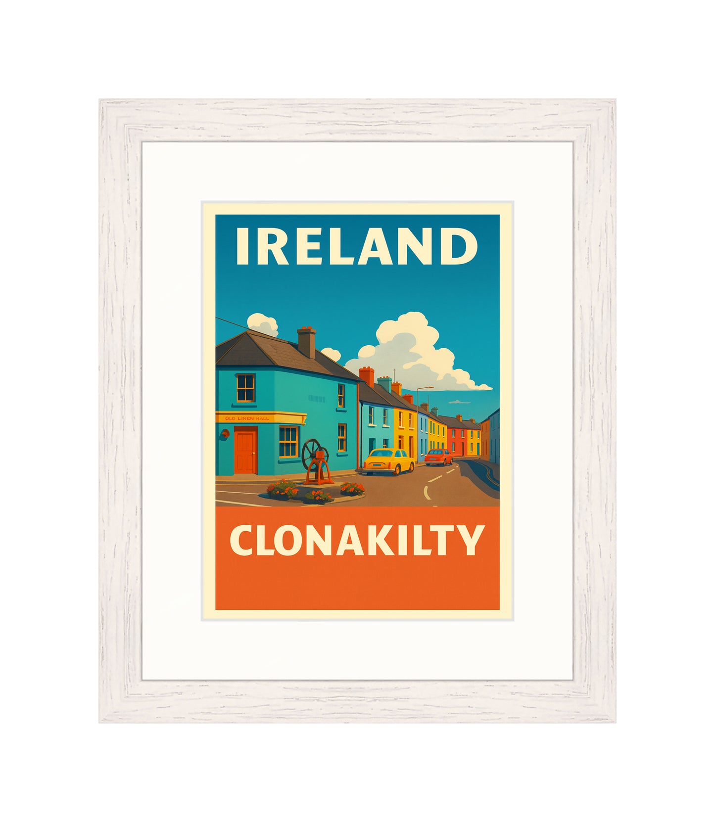 Clonakilty Travel Poster