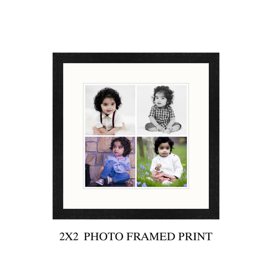 2x2  Photo Collage  Framed Print