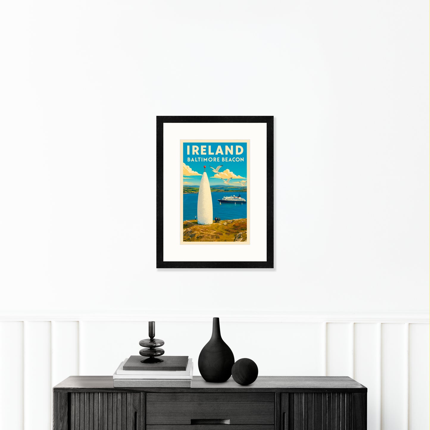 Baltimore Beacon Travel Poster
