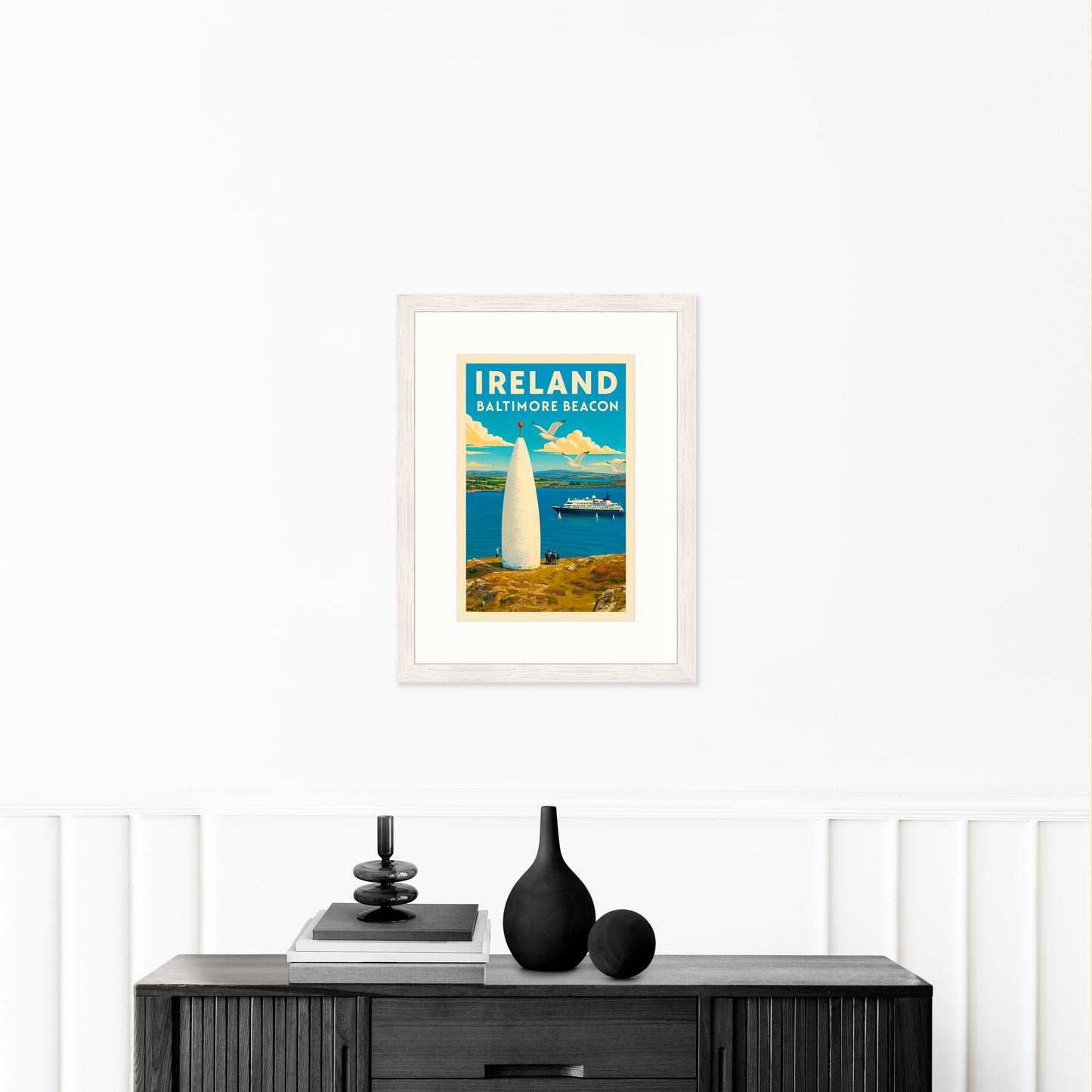 Baltimore Beacon Travel Poster