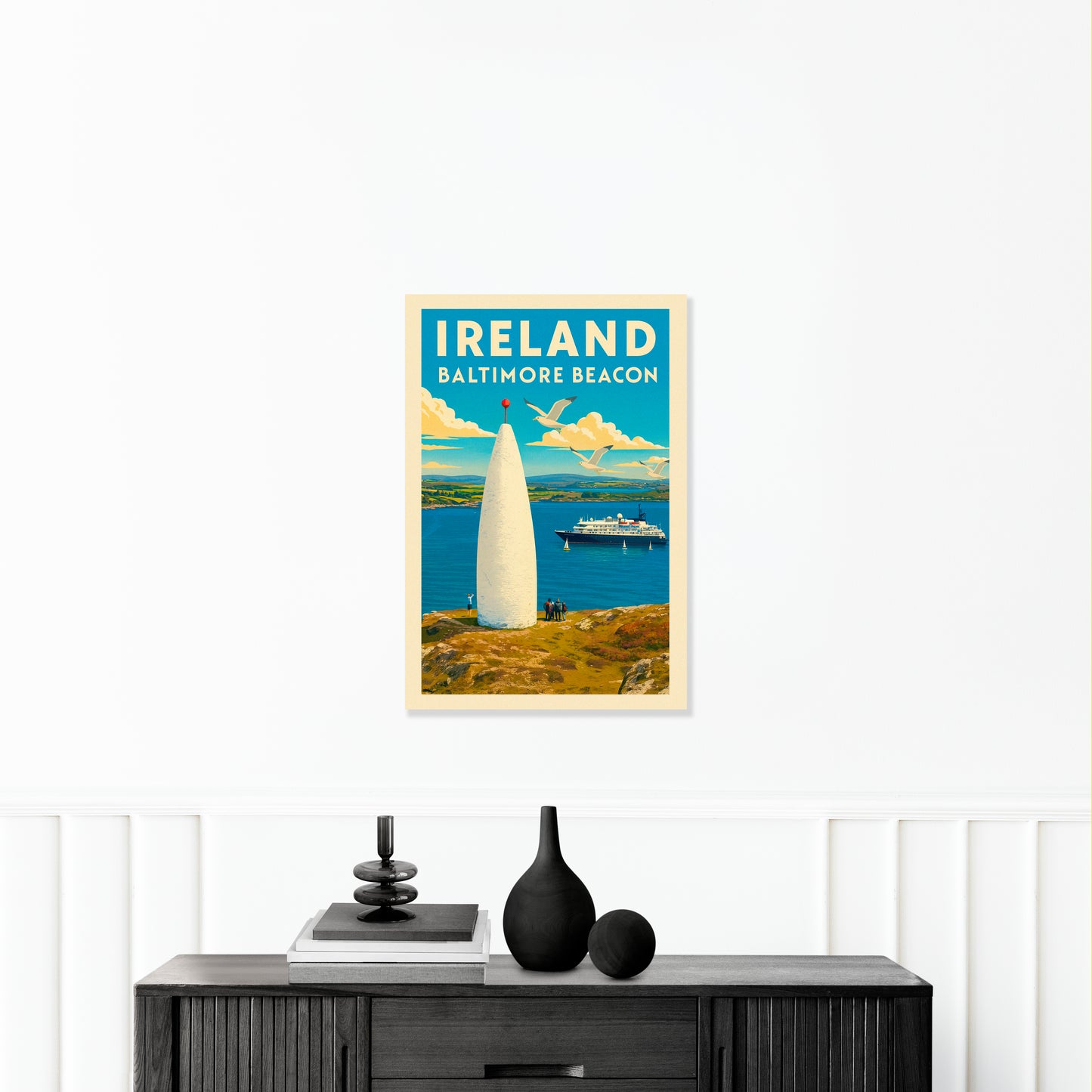 Baltimore Beacon Travel Poster