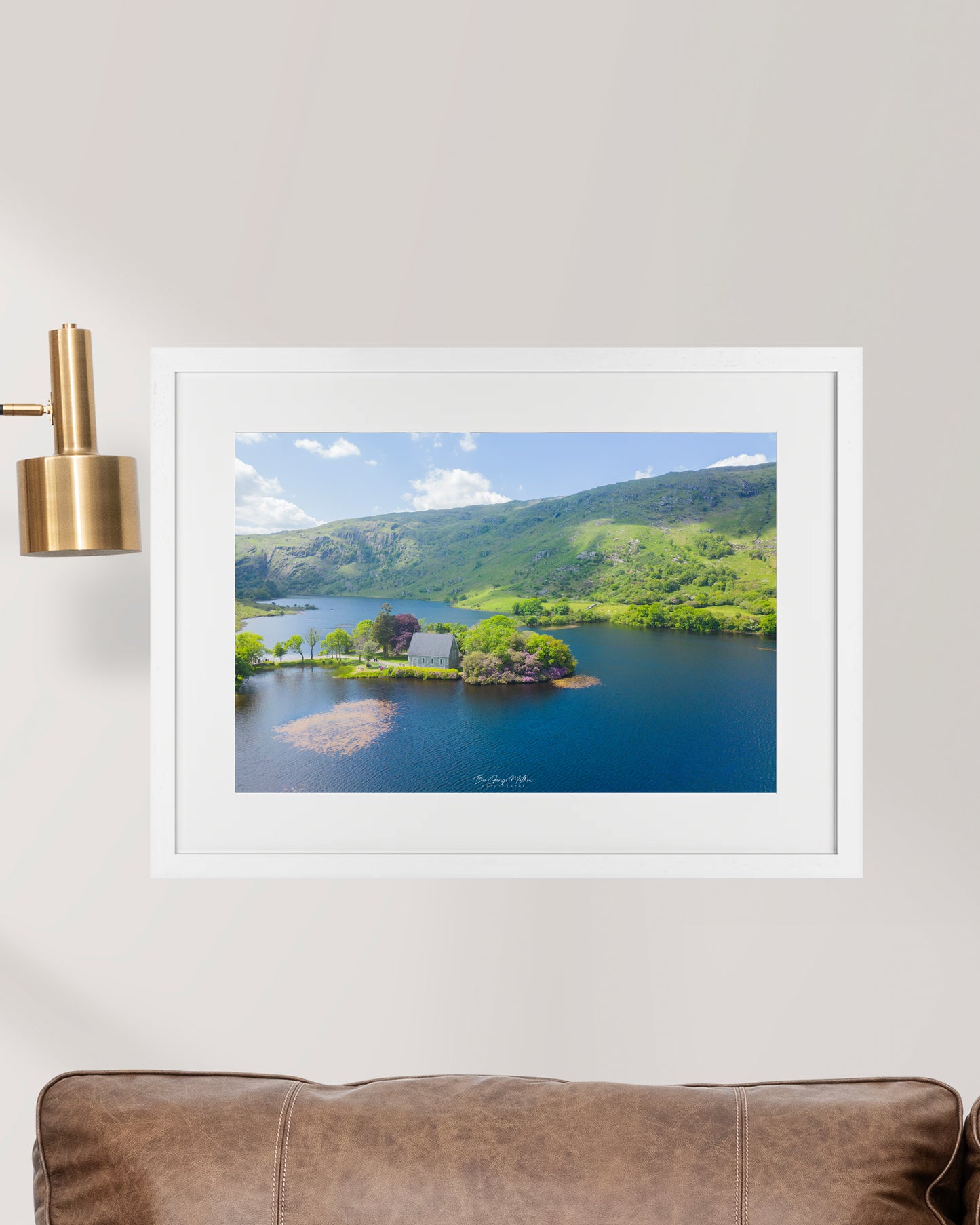 Gougane Barra Aerial View
