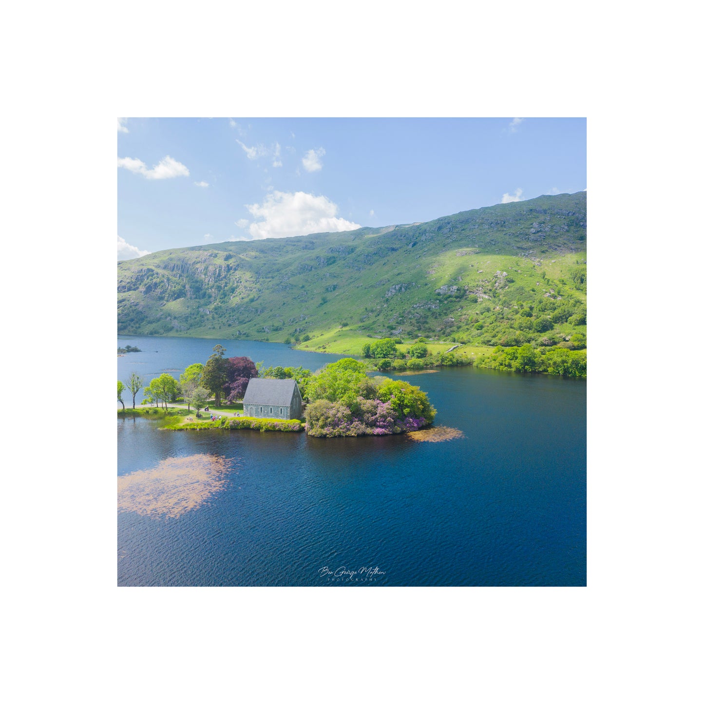 Gougane Barra Aerial View